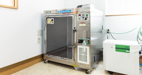 高濃度酸素集中治療室