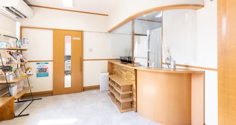 大垣南どうぶつ病院待合室